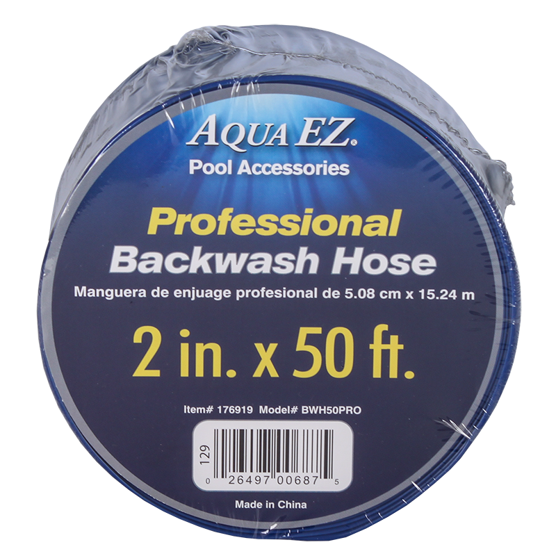 Professional 2-in x 50-ft Heavy Duty Backwash Hose