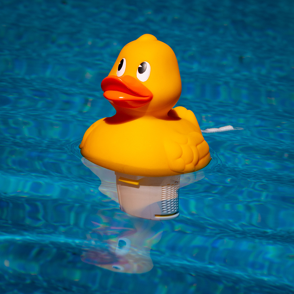 Small Duck Floating Chemical Tablet Dispenser - Image 4